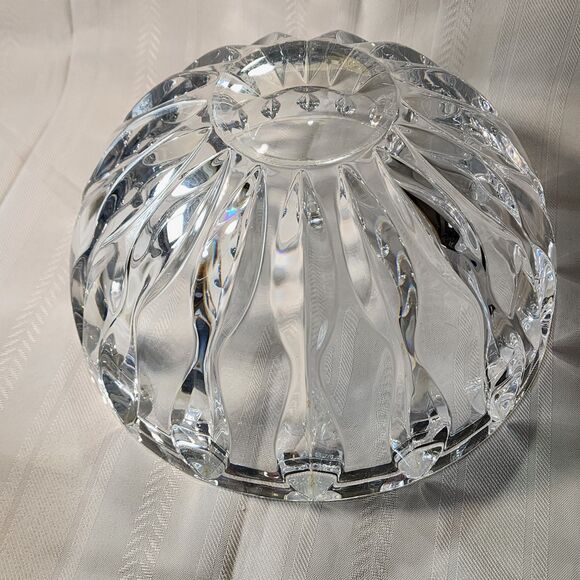 Miller Rogaska Heavy Crystal Bowl 10" dia 5" deep  1/2" thick Rim  Centerpiece - Picture 16 of 16